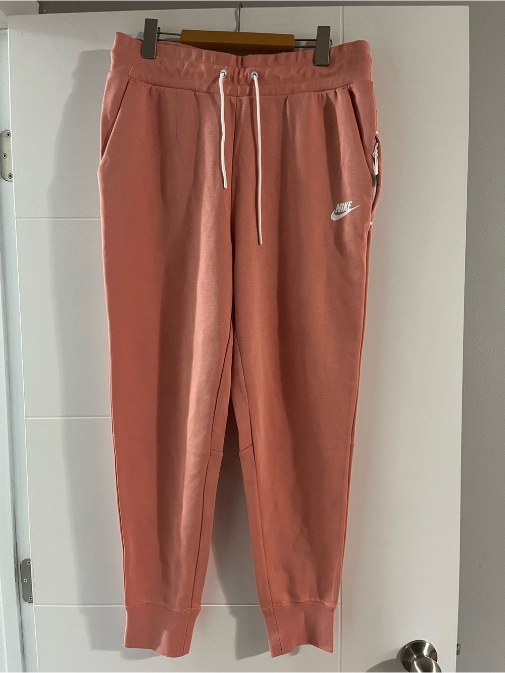 Nike Women’s Coral Pink Drawstring Joggers